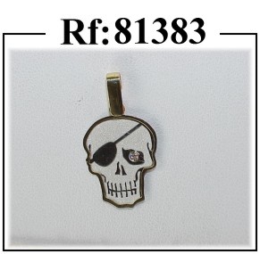 colgante calavera